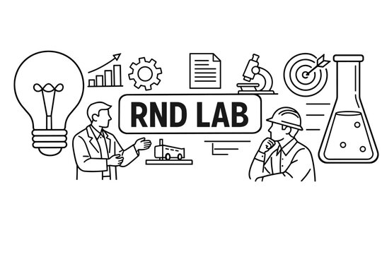 RND Lab Concept Illustration