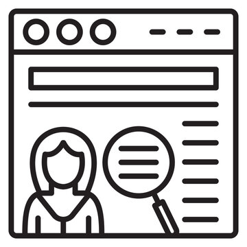 False Information Vector Icon
