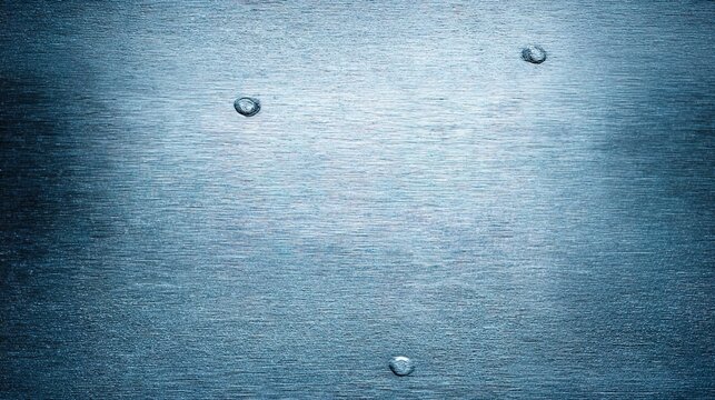 imperfection. Blue-toned industrial metal pattern with smooth texture and subtle imperfections. safety posters, maintenance manuals, designed for precision metalworking and fabrication facilities.