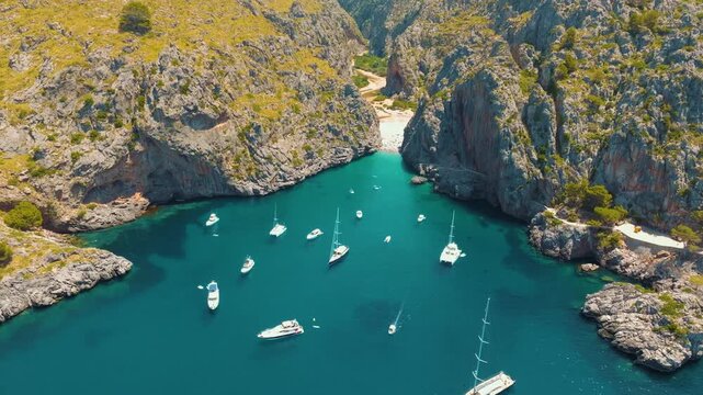 Sa Calobra, Mallorca, Majorca, Balearic Islands, Spain