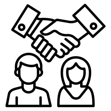 Multilateral Talks Vector Icon
