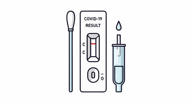Diagnostic test kit for viral detection