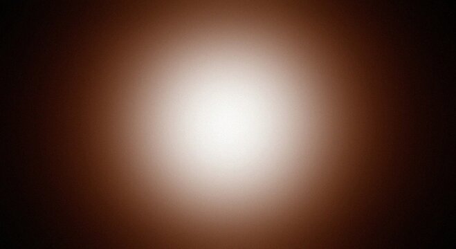 Mysterious glowing orb against the cosmic void of infinite darkness illustration