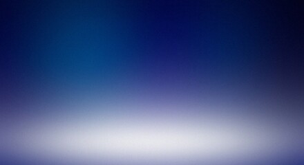 Fototapeta premium Serene gradient twilight sky over a calm and mysterious horizon illustration