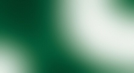 Obraz premium Mysterious gradient blend of ethereal green and soft white light illustration