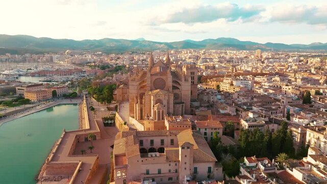 La Seu, Mallorca, Majorca, Balearic Islands, Spain