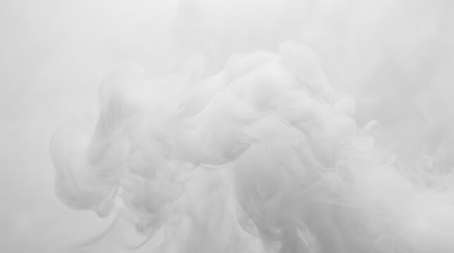 A white smoke cloud on white background with realistic fog and vapor softness, layered diffusion and clean atmospheric depth, ultra-realistic, no logos.