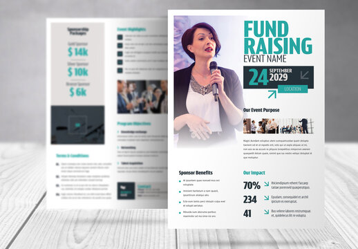 Sponsorship Proposal Flyer Template