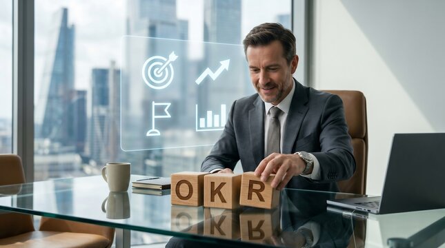 OKR Objectives and Key Results, Goal Milestones, Performance Metrics, Corporate Strategy