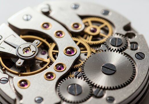 This is an image showing a close up of a watch face