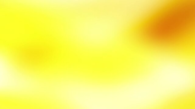 Yellow and orange gradient loop with smooth waves. Abstract holographic light effect creates a warm modern texture. Perfect for futuristic intro, outro
