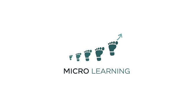 Conceptual Micro Learning Growth Illustration