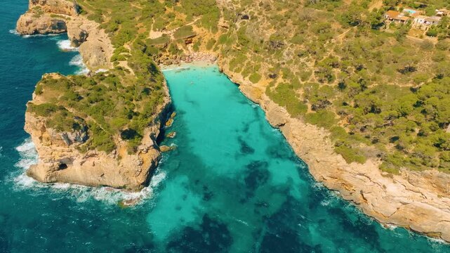 Calo des Moro, Mallorca, Majorca, Balearic Islands, Spain