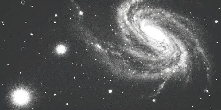 A breathtaking spiral galaxy, a celestial marvel adorned with countless stars and nebulae, showcasing the vastness of the cosmos in stunning detail.