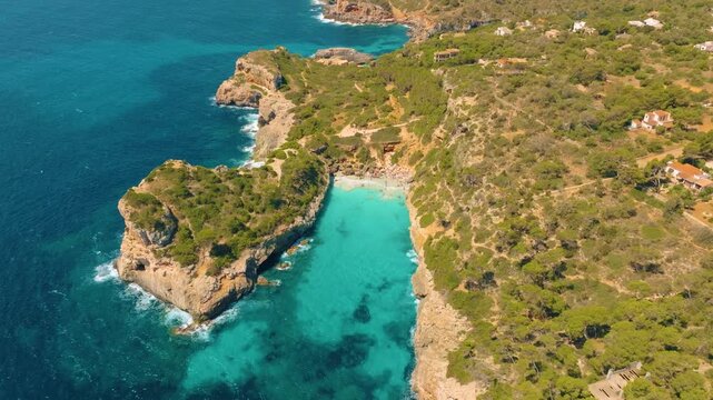 Calo des Moro, Mallorca, Majorca, Balearic Islands, Spain