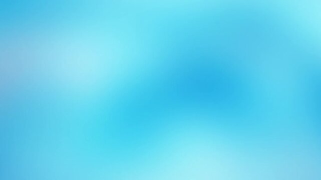 Soft aqua and light blue gradient motion. Abstract clean loop with a soft holographic texture and neon glow effect. Great for professional presentation background and intro outro