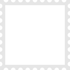 Obraz premium Blank Postage Stamp Frame