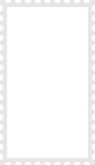 Obraz premium Blank Postage Stamp Frame
