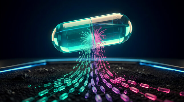 AI Log Analysis Construct with Parsed Event Streams Macro Close-up for Enterprise Log Analytics Technology