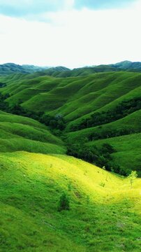 Wairinding Hill: Iconic Rolling Savanna and Panoramic Ridges of East Sumba