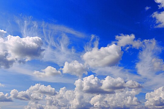 clouds in the sky