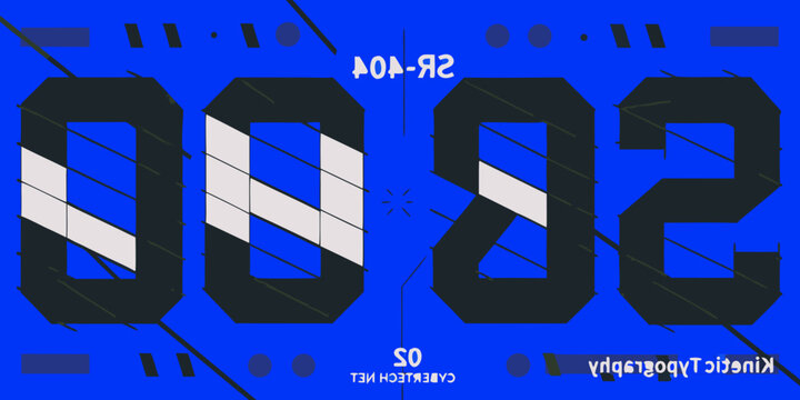 Digital clock display showing the time 00 02 on a blue background