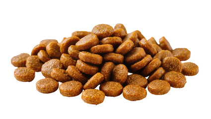 Pile of Brown Dry Pet Food Kibble for Animals © Isabel