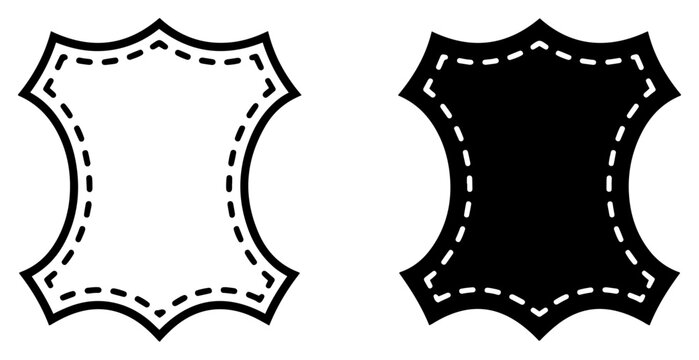 leather stitching icon handcrafted product design