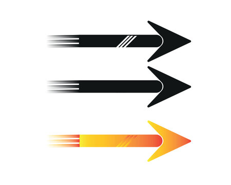 This is an icon set. with the black and orange colour