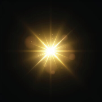 Light Vector with Sun Glare. Sun, Sunrays, and Glare.Overlays, light, sunrays, overlays, light transitions, lens flare, light leaks and glare in PNG format. Gold Flare and Glare.