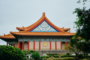 Obraz premium National Concert Hall at Chiang Kai-shek Memorial Hall in Taipei