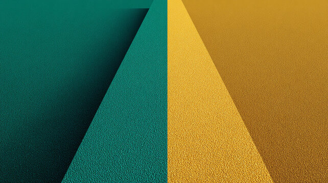 Business decision, split surface with clear directional separation, simple abstract layout