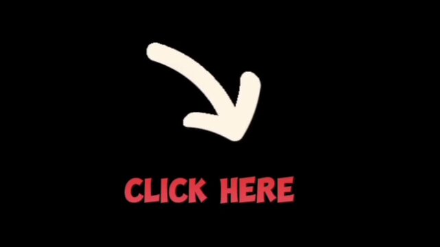 click here animation with hand drawn arrow motion graphic for video overlays