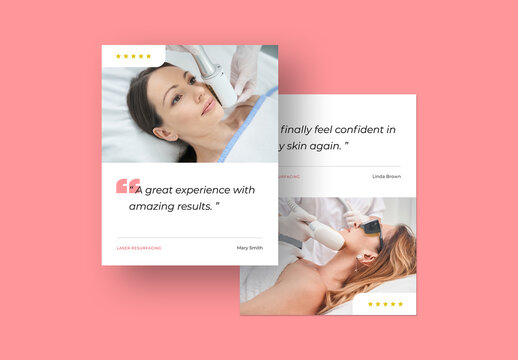 Testimonial Posts for Social Media