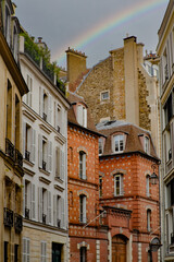 Obraz premium A Streetscape of Paris