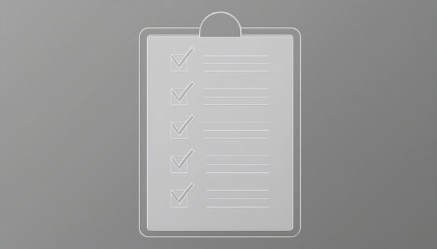 checklist background gray gradient checkmarks minimalism