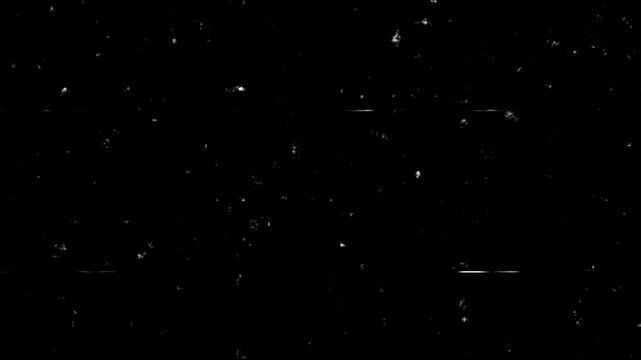 Analog VHS Retro Forward Static Seamless 4K Video Background Overlay Loop, vintage film, transparent background. 4K Video