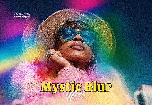 Mystic Blur Photo Effect