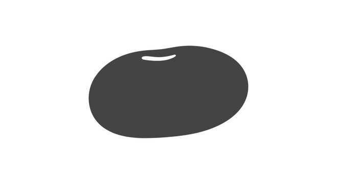 Black Baseball Cap Front View Isolated.