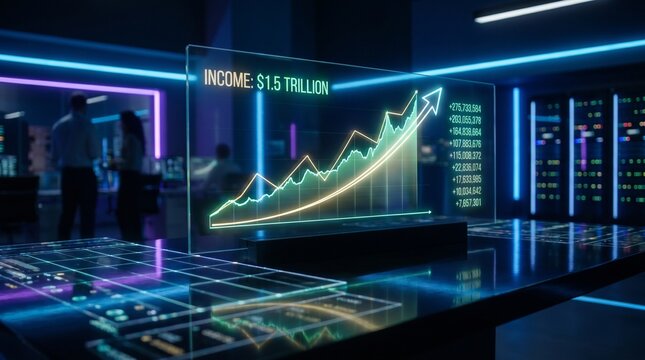 Exponential Income Growth Reaching Trillion Dollar Milestone