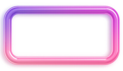 Fototapeta premium colorful frames made of rubber with a white background