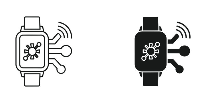 Comparison of smartwatches with and without a modern health tracking interface design