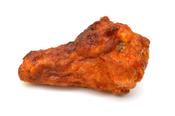 Fried chicken wings on white background  © ImagesMy