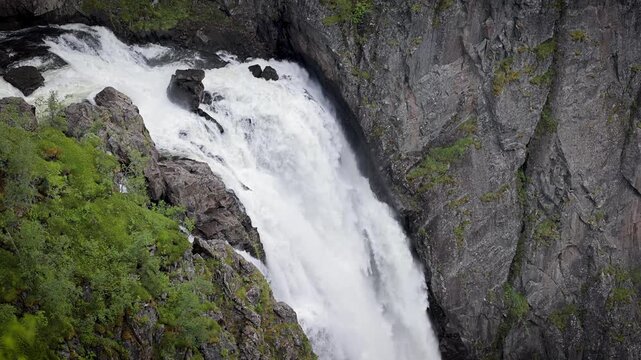Voringfossen waterfall in Norway