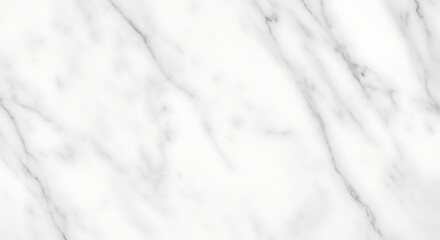 Obraz premium White marble texture with subtle grey veining for backgrounds and design stone surface