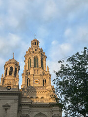 Obraz premium Church bell tower Paris France