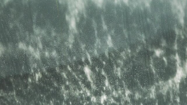 reflection of sea water splashes on the white side of a yacht