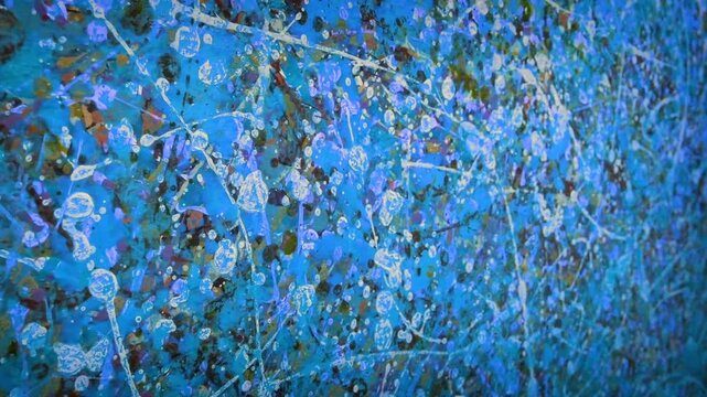 Huge Modern Art Canvas Moving Shot