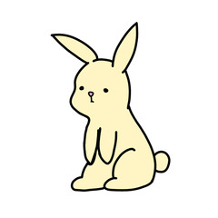 Obraz premium bunny, rabbit, cute, ilustration