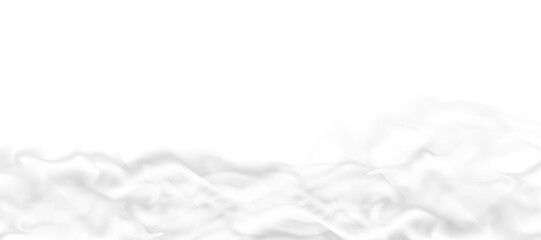 PNG white fog smoke texture isolated on transparent background This realistic mist cloud creates soft effect for overlay compositing and design © Mirinda